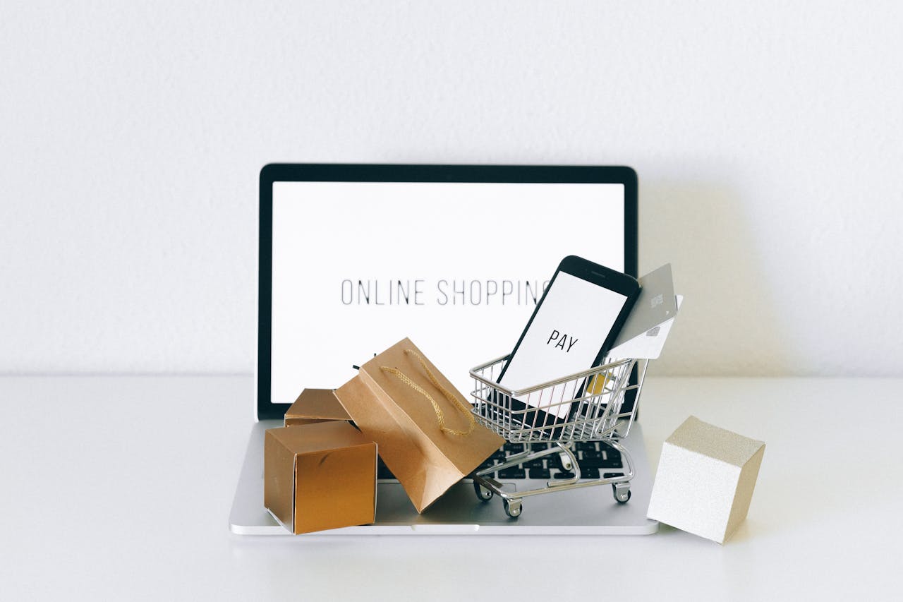 Online-Shop Darstellung