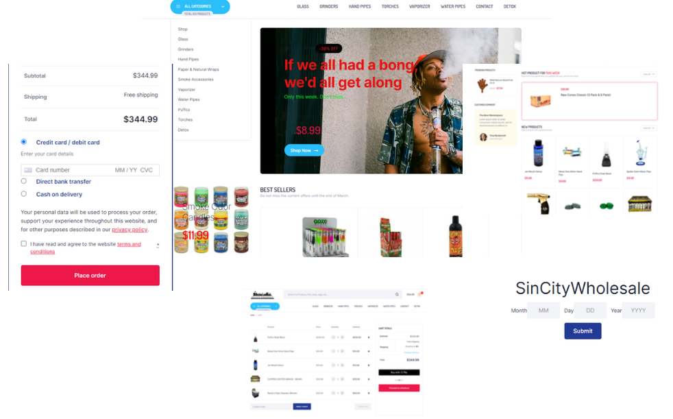 Regulierter E-Commerce Shop